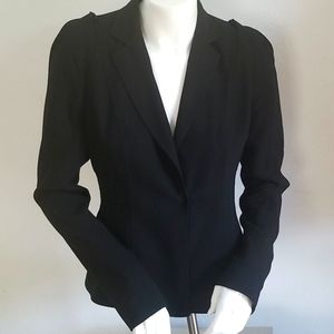 SIZE 6. ELIE TAHARI BLACK JACKET